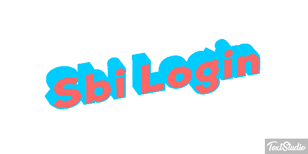 Sbi Login Texteffekt