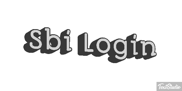 Sbi Login Texteffekt