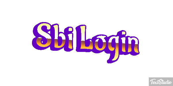 Sbi Login Texteffekt