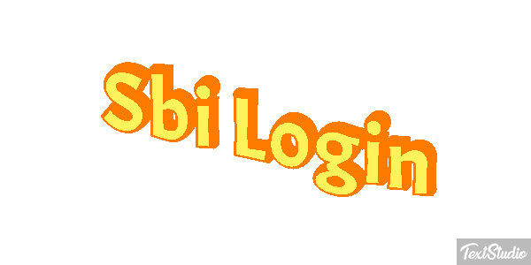 Sbi Login Texteffekt