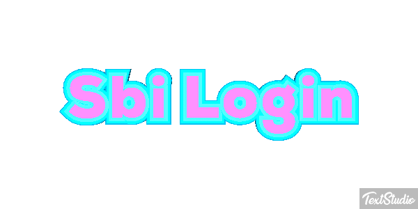 Sbi Login Texteffekt