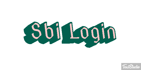 Sbi Login Texteffekt