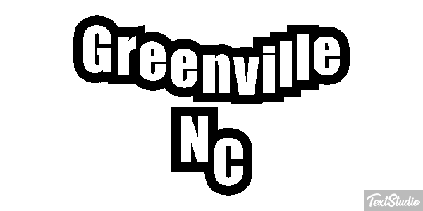 Greenville NC Effetto testo