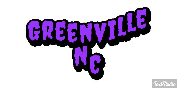 Greenville NC Effetto testo