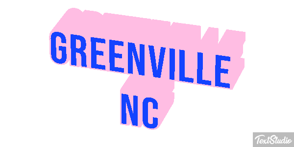Greenville NC Effetto testo
