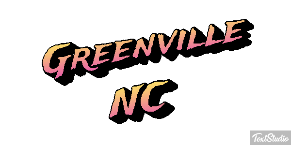 Greenville NC Effetto testo