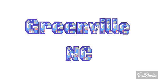 Greenville NC Effetto testo