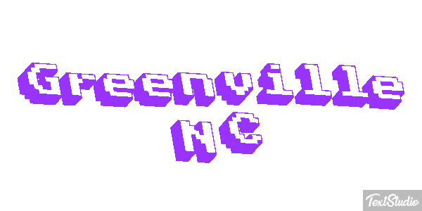 Greenville NC Effetto testo