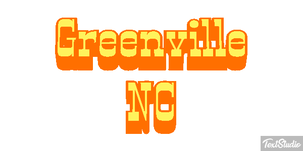 Greenville NC Effetto testo