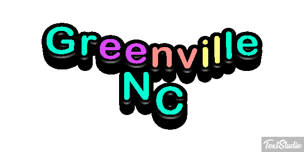 Greenville NC Effetto testo