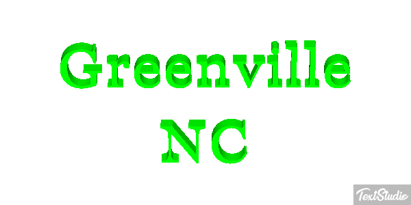 Greenville NC Effetto testo