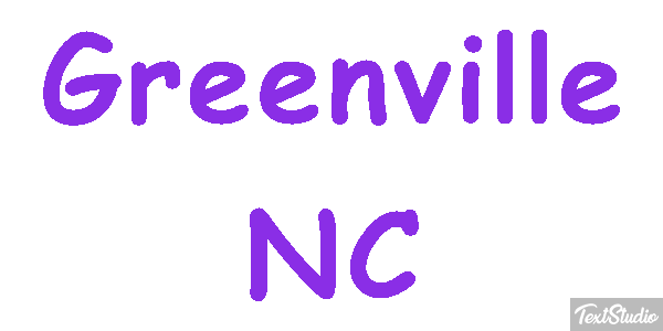 Greenville NC Effetto testo