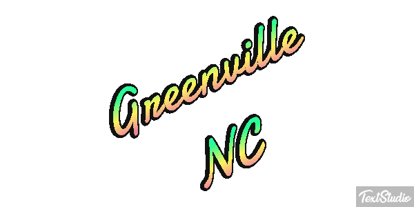 Greenville NC Effetto testo