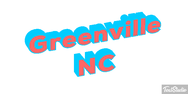 Greenville NC Effetto testo