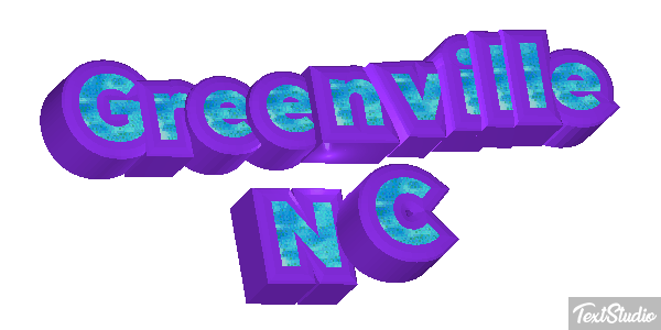 Greenville NC Effetto testo
