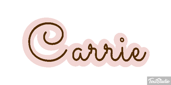 Carrie Efekt tekstowy