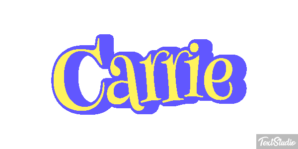 Carrie Efekt tekstowy