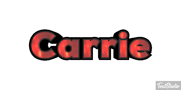 Carrie Efekt tekstowy