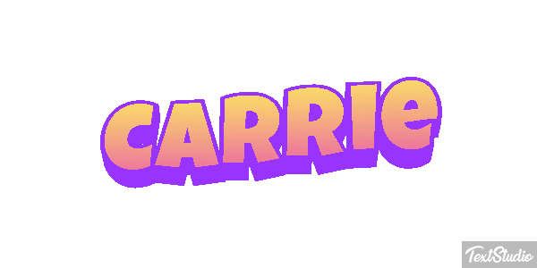 Carrie Efekt tekstowy