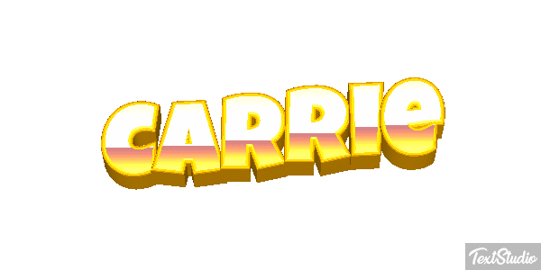 Carrie Efekt tekstowy