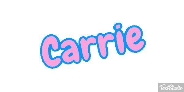 Carrie Efekt tekstowy