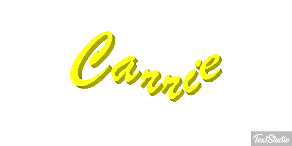 Carrie Efekt tekstowy