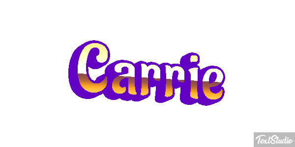 Carrie Efekt tekstowy