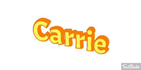 Carrie Efekt tekstowy