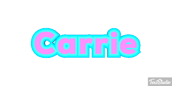 Carrie Efekt tekstowy