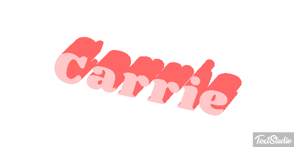 Carrie Efekt tekstowy