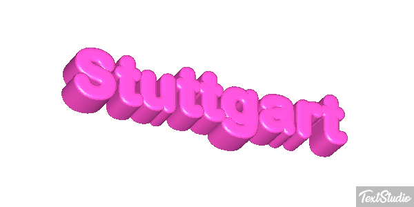 Stuttgart Tekst effect