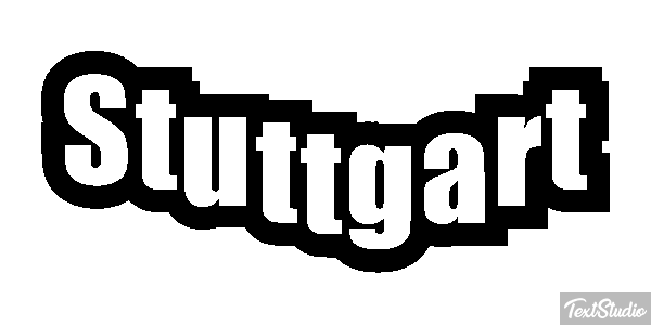 Stuttgart Tekst effect