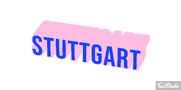 Stuttgart Tekst effect