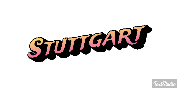 Stuttgart Tekst effect
