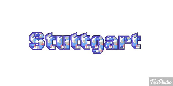 Stuttgart Tekst effect