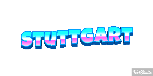 Stuttgart Tekst effect