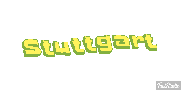 Stuttgart Tekst effect