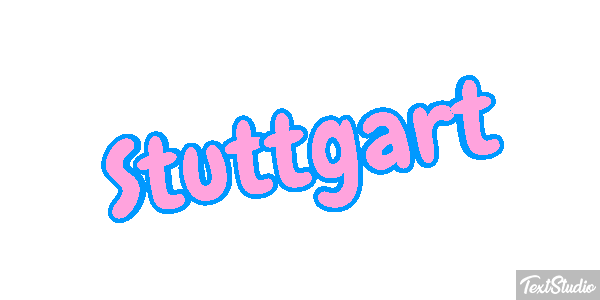 Stuttgart Tekst effect