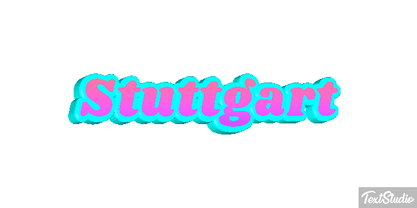 Stuttgart Tekst effect
