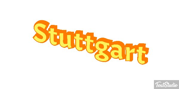 Stuttgart Tekst effect