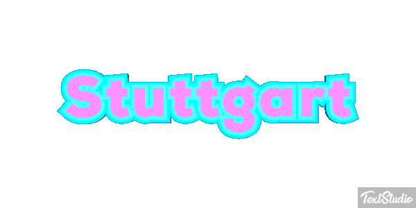 Stuttgart Tekst effect