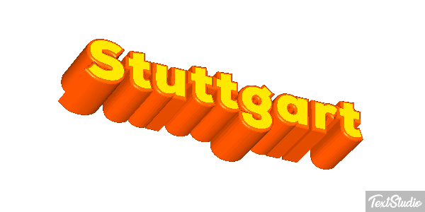 Stuttgart Tekst effect