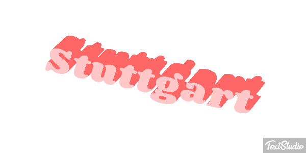 Stuttgart Tekst effect