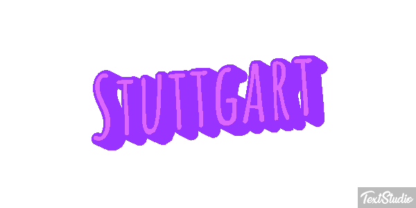 Stuttgart Tekst effect