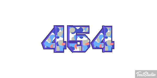 454 Tekst effect