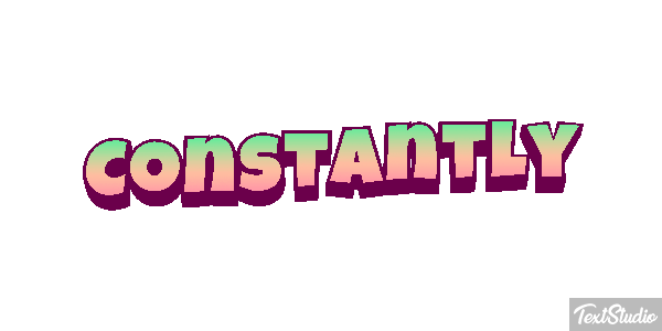 Constantly Efecto de texto