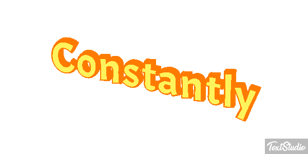 Constantly Efecto de texto