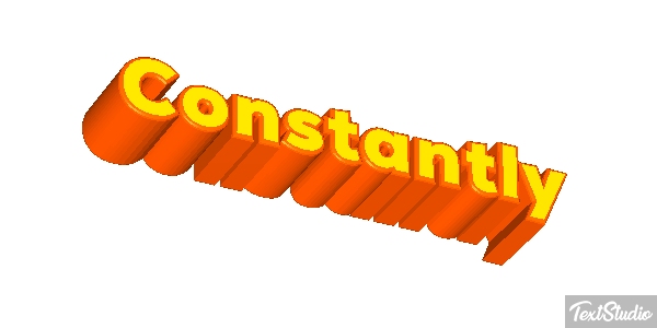 Constantly Efecto de texto