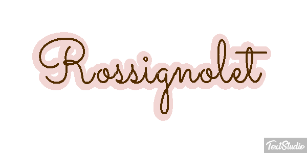 Rossignolet Efekt tekstowy