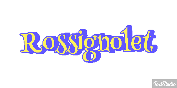 Rossignolet Efekt tekstowy